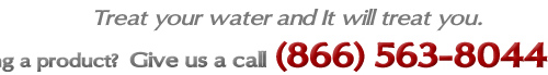 Water Filters, Salt Free Conditioners
