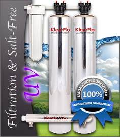 Water Filtration, Salt Free Conditioner, UV